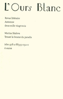 Revue l'Ours Blanc, no 39